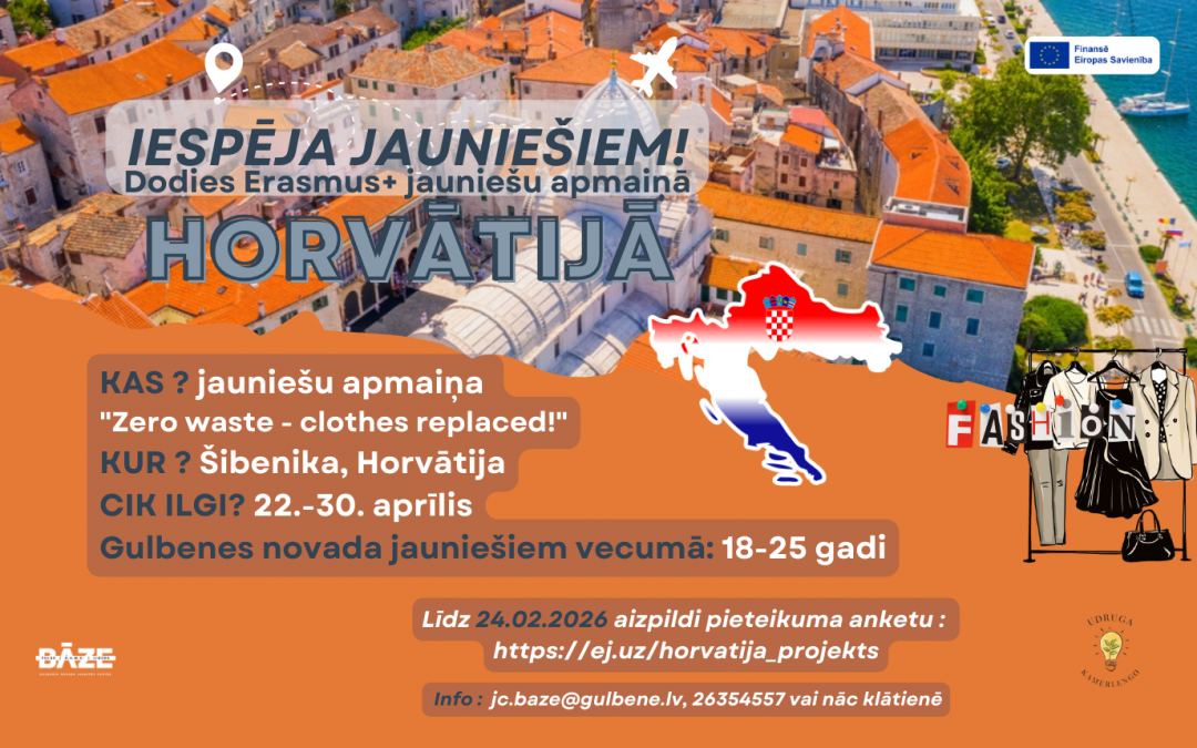 Jauniešu apmaiņa Horvātijā!